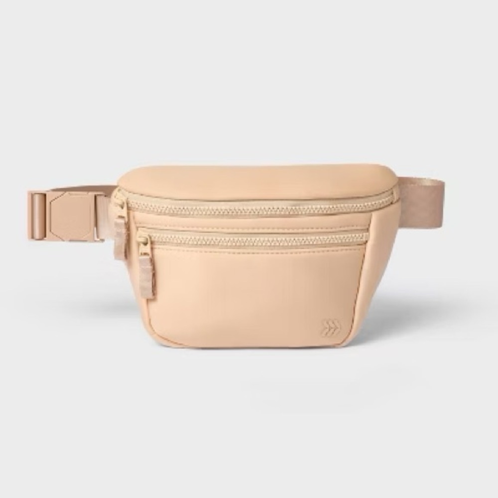 All in Motion Cream Belt Bag